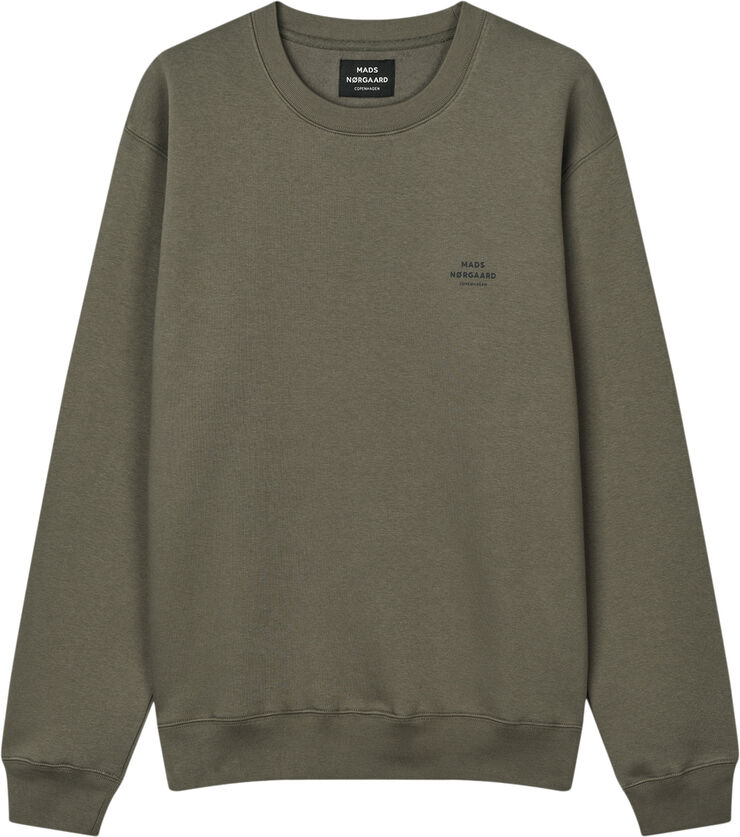 Mads Nørgaard - Copenhagen Standard Crew Logo Sweat Grøn