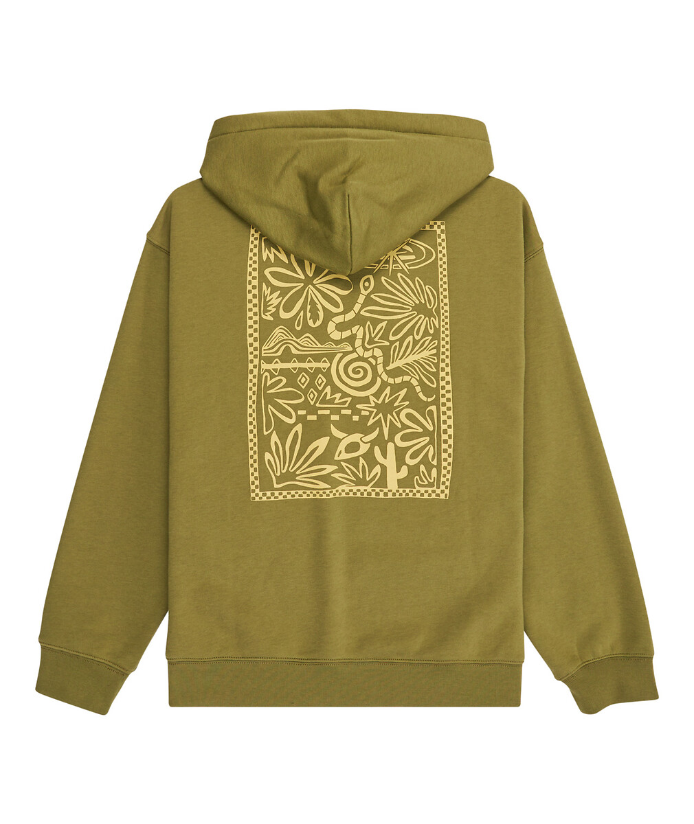 QUIKSILVER<br>Moletom com capuz feito de lã escovada