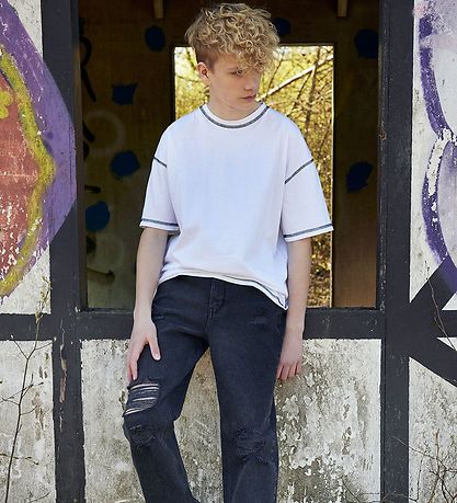 Hound Jeans - Wide - Blåck Denim