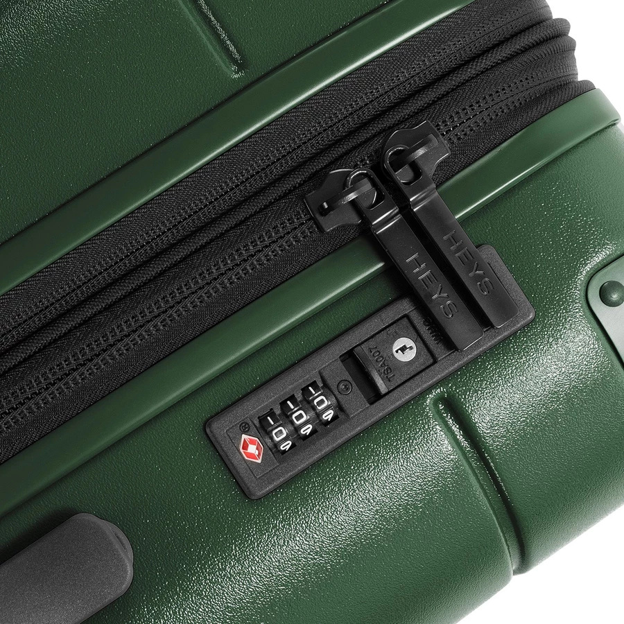 Heys Zen - 4-Rollen-Trolley Set 3tlg. erw. green