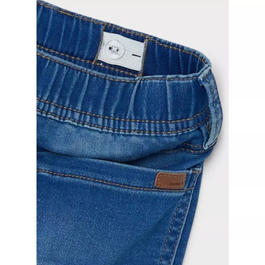 name it Jeansshorts Nkmryan Dark Blue Denim