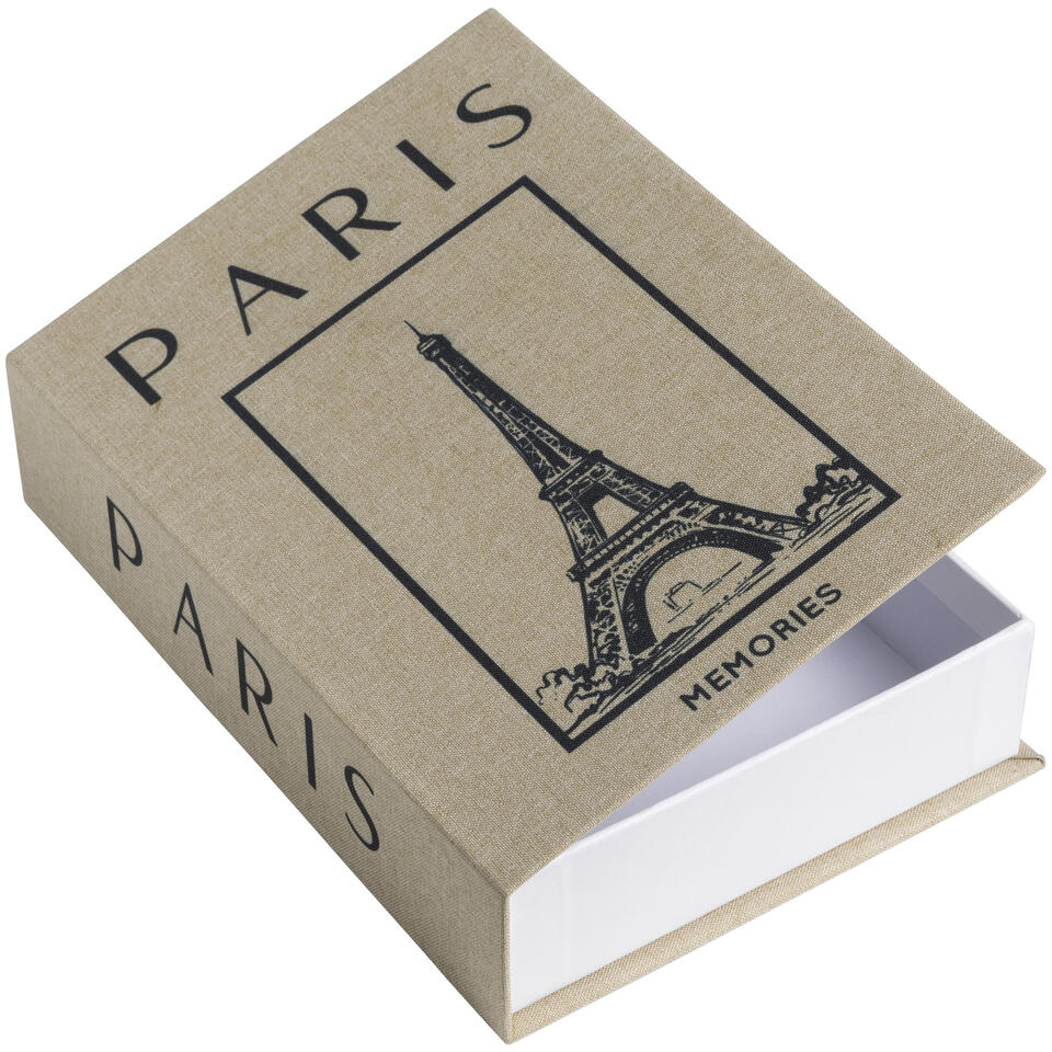 Opbergboek Paris 16x23x5 cm