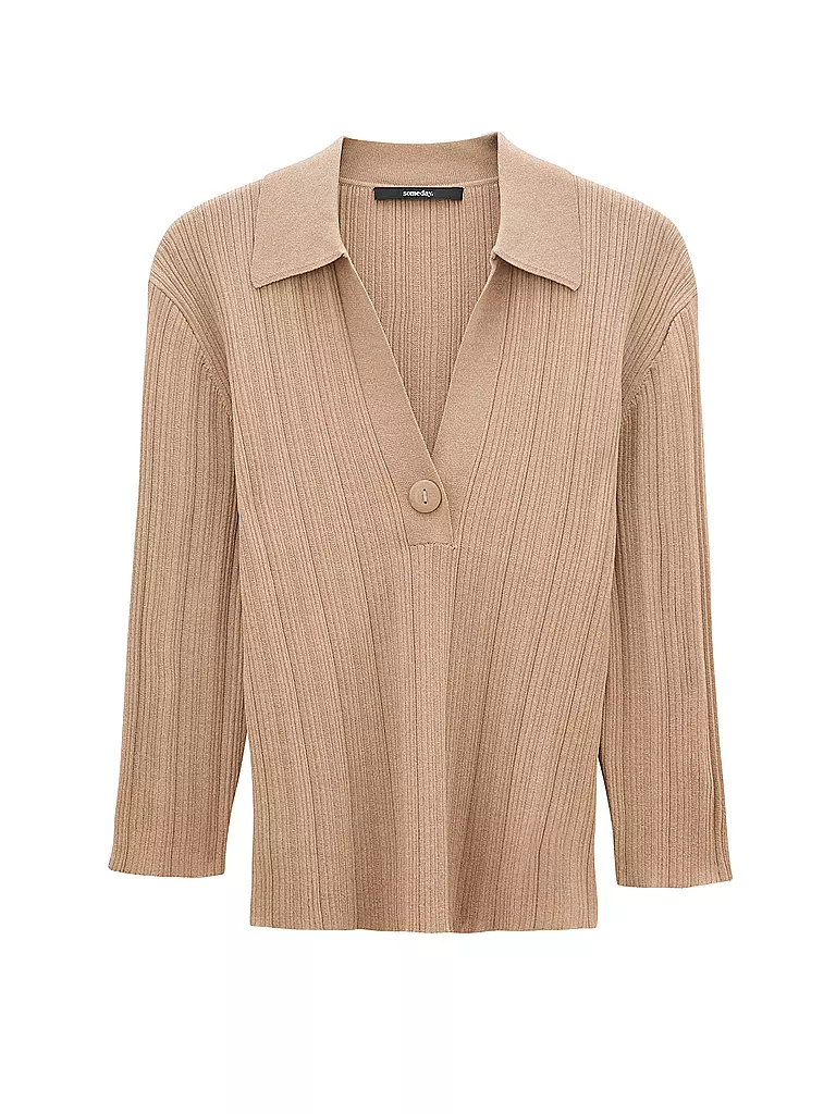SOMEDAY Poloshirt TOMOYA beige