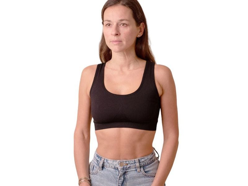 Anodyne Körperhaltungs-BH, Damen, schwarz Grösse XL Bustier, BH zur Körperhaltung