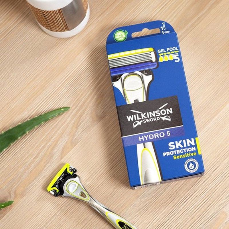 Wilkinson - Hydro 5 Sensitive - Scheersysteem - Blauw - Huidbescherming