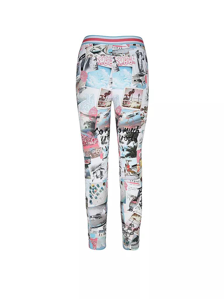 MARC CAIN Hose Legging Slim Fit 7/8 SOFIA rot