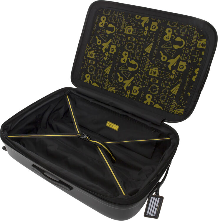 Mandarina Duck LOGODUCK   TROLLEY LARGE EXP / BLACK Black