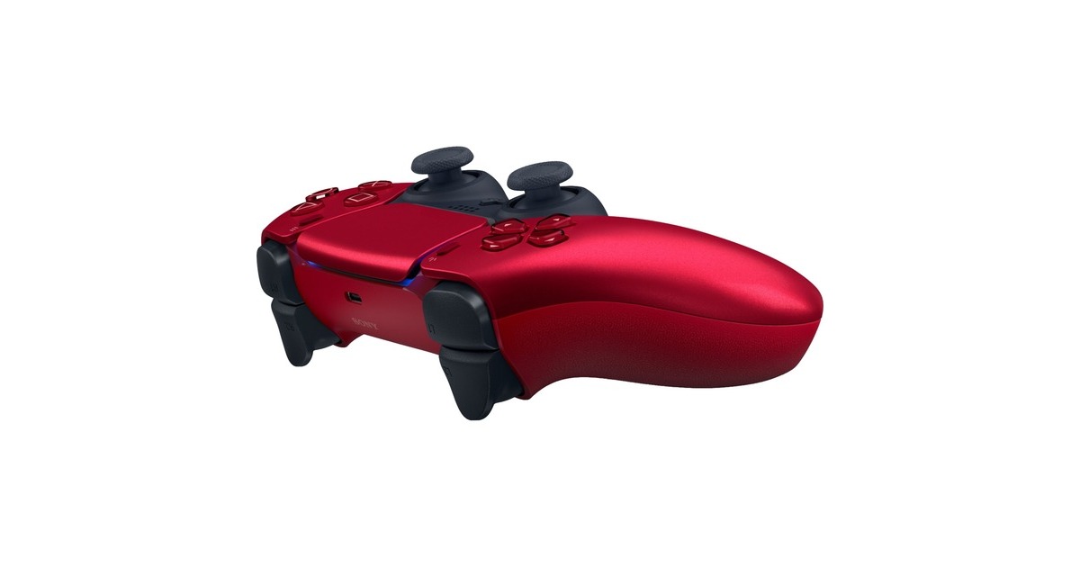 SonyDualSense draadloze controller  (Hoogglans rood, Volcanic Red)