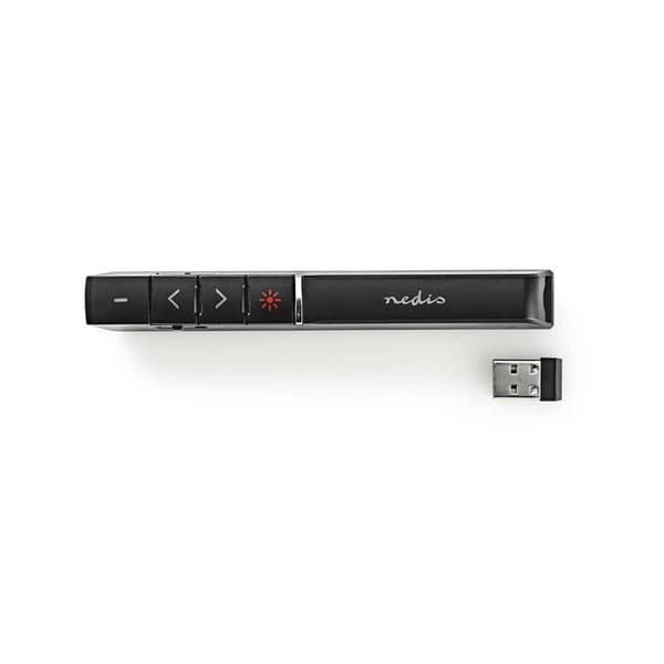 Nedis Presenter | Laserpeker rekkevidde opp til: 100 m | Trådløs opp til: 30 m | Sort