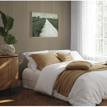 Lattenwand Brisbane licht eiken 260 x 52,6 cm dikte 18,5 mm (2 stuks)