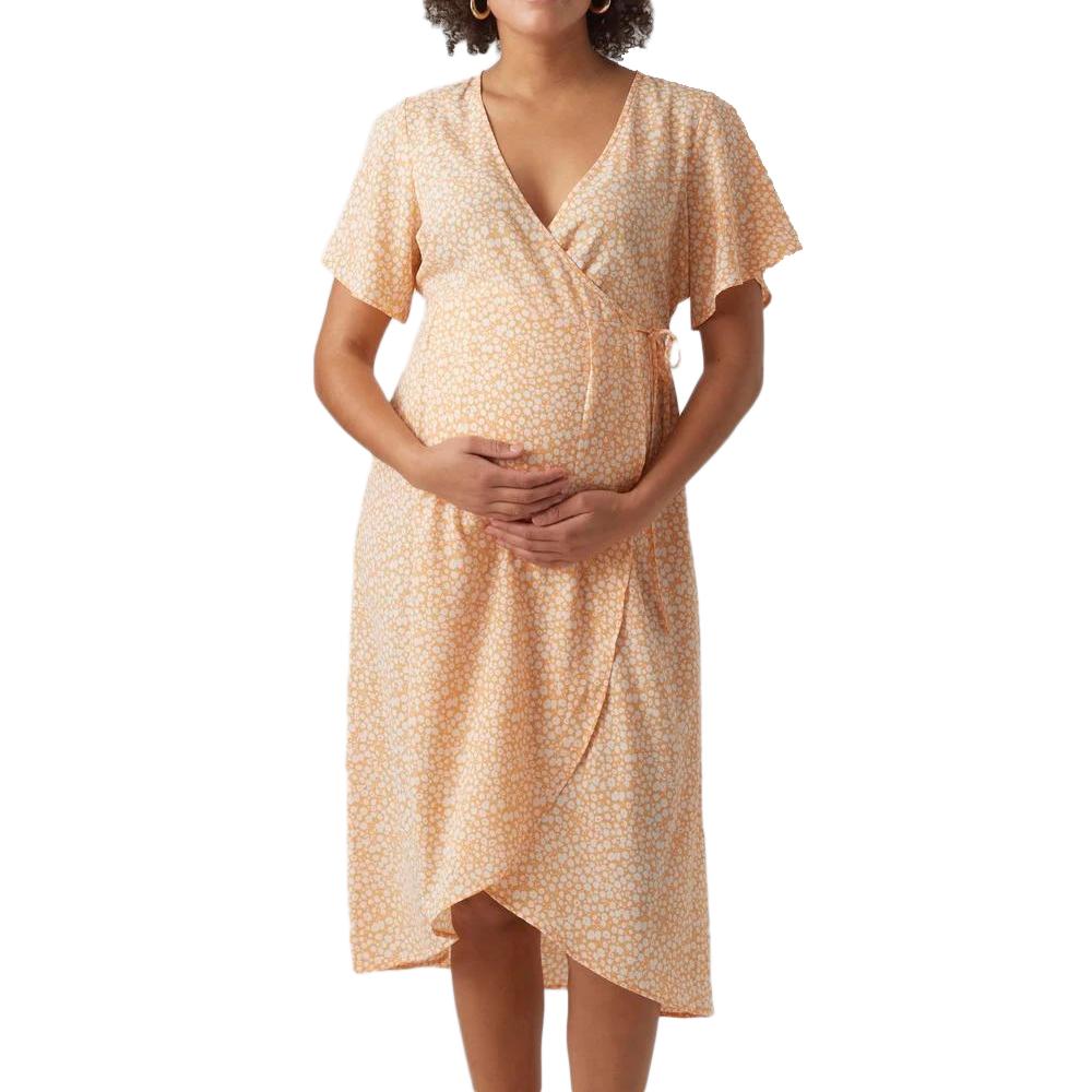 Vero Moda Maternity Robe de Grossesse Orange Femme Vero Moda Maternity 20019203