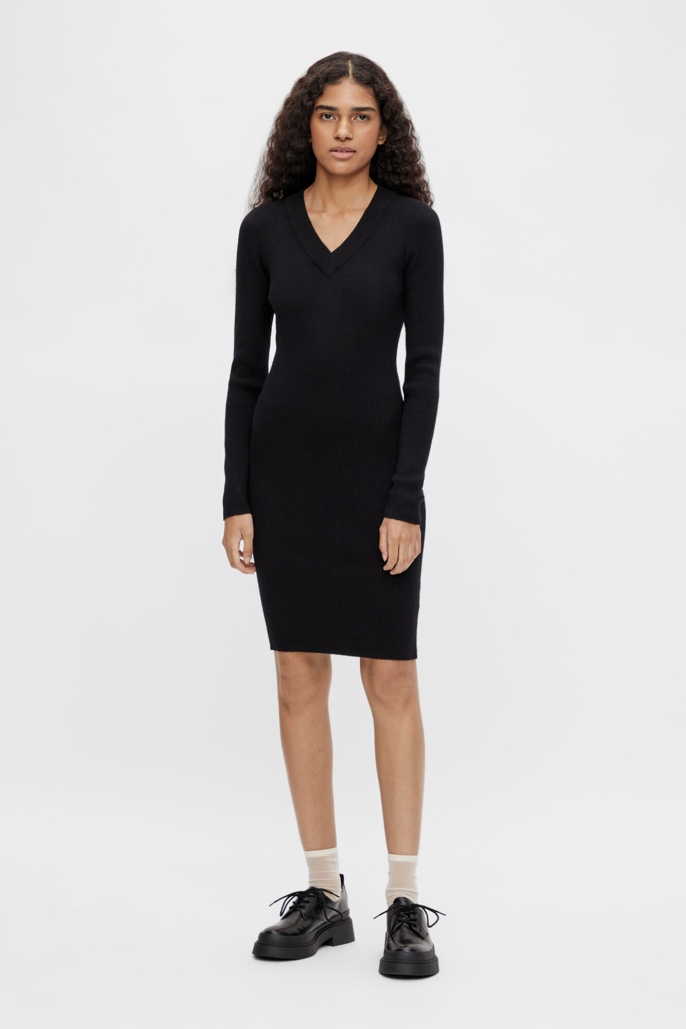 Vestido de malha - Preto