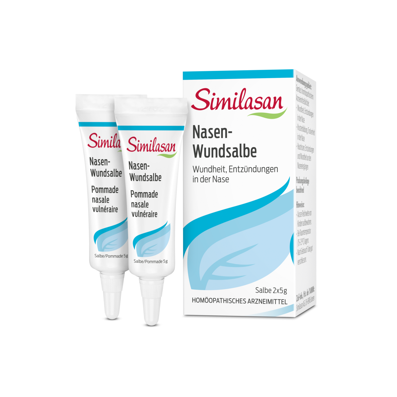 SIMILASAN Nasen-Wundsalbe<br>2 × 5 g, Tube, Nasencreme