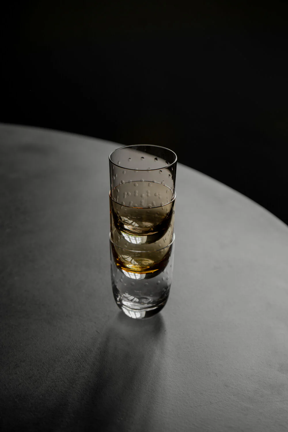 Louise Roe  Crystal vandglas - Amber