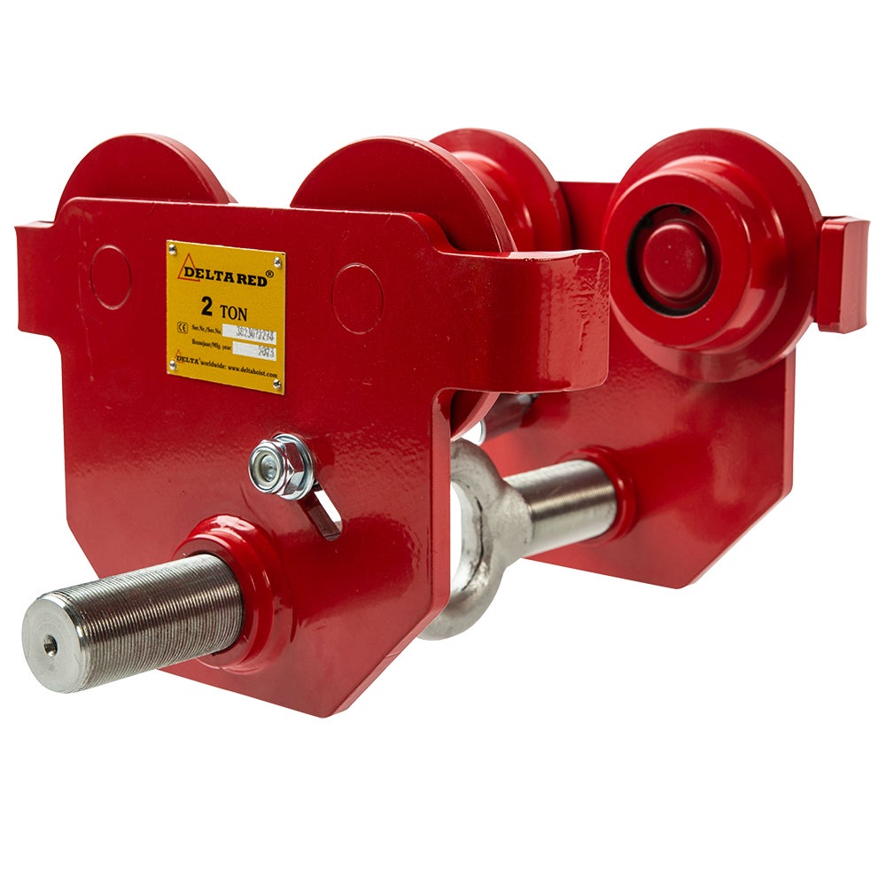 Delta Red handbediende trolley, laadvermogen 5,0 ton