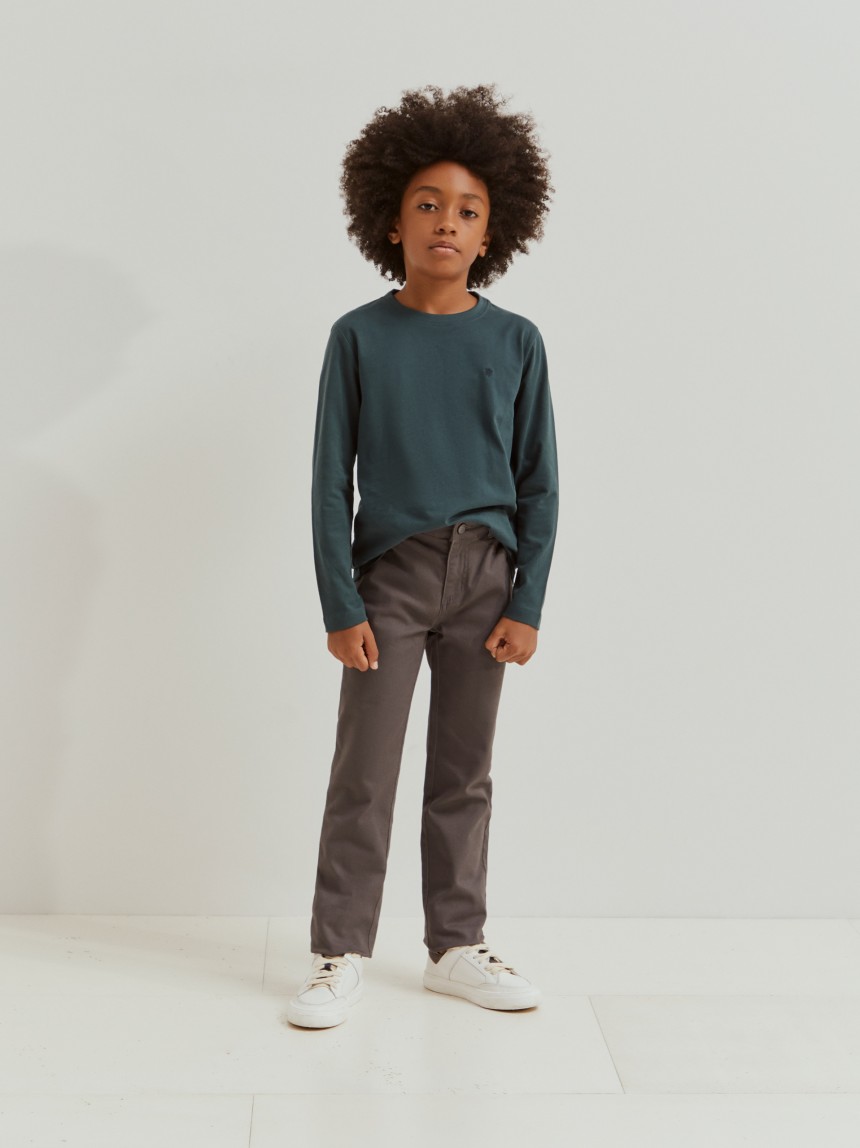 Camisola Básica de algodão