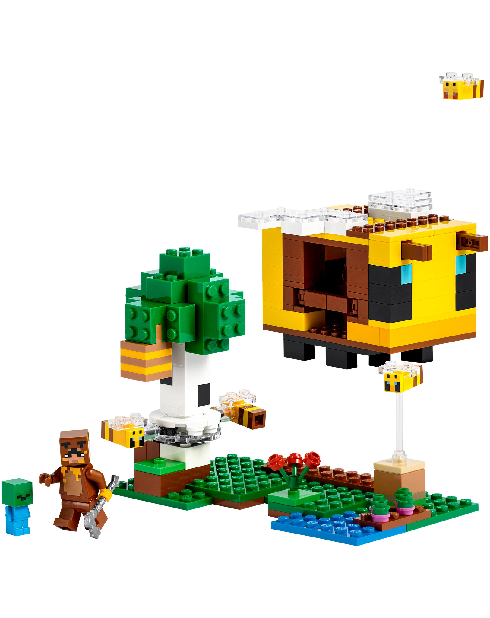 LEGO® Minecraft™ 21241 Das Bienenhäuschen