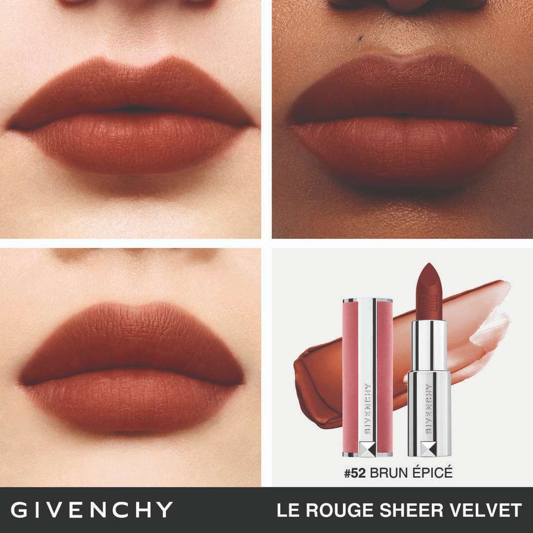 GIVENCHY LÁBIOS Le Rouge Sheer Velvet
