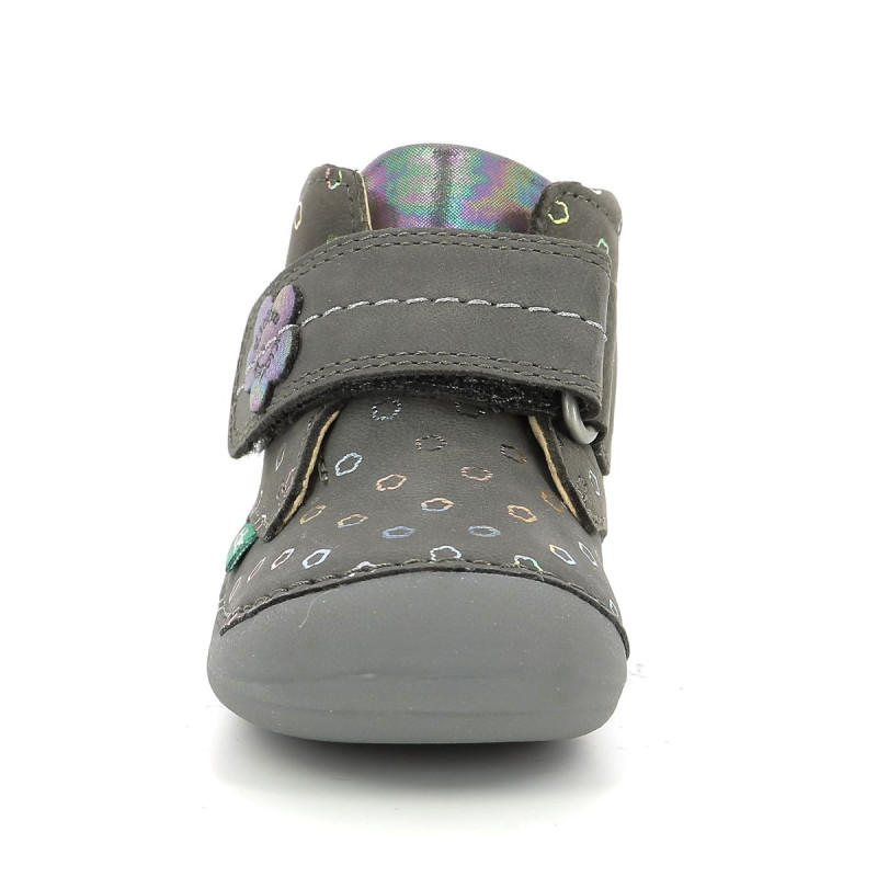 Kickers Kickers Sabio Gris Foncé à Fleurs