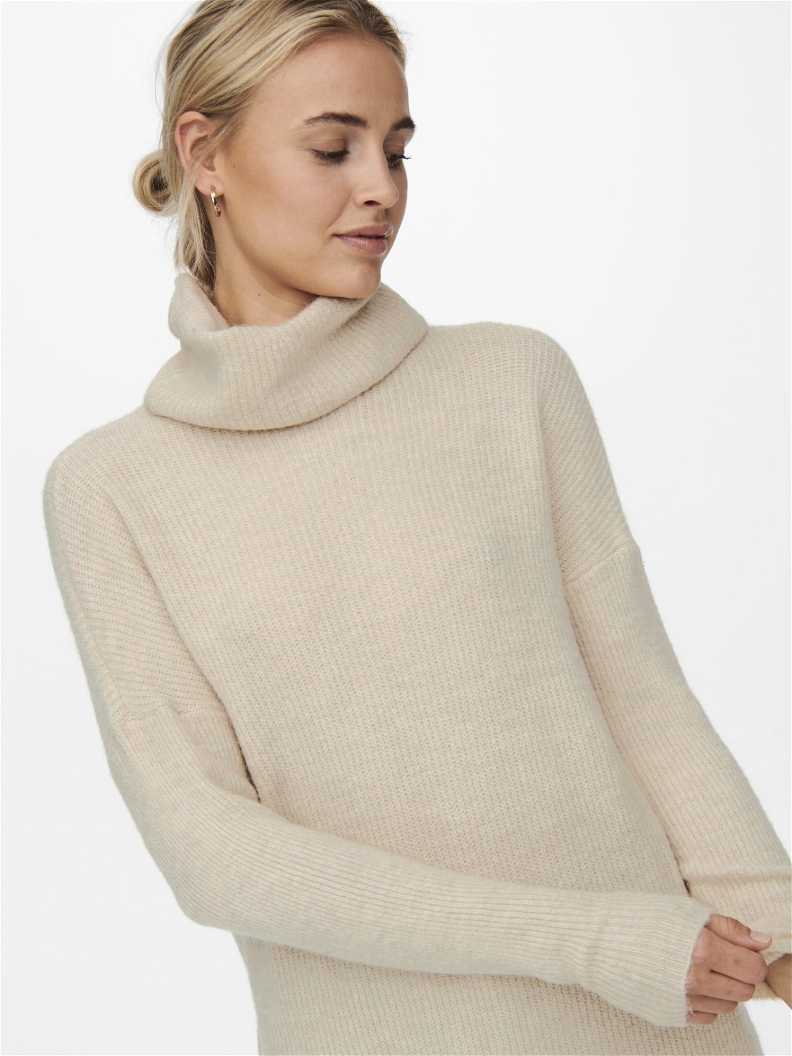 ONLJANA Langes Kleid Whitecap Gray