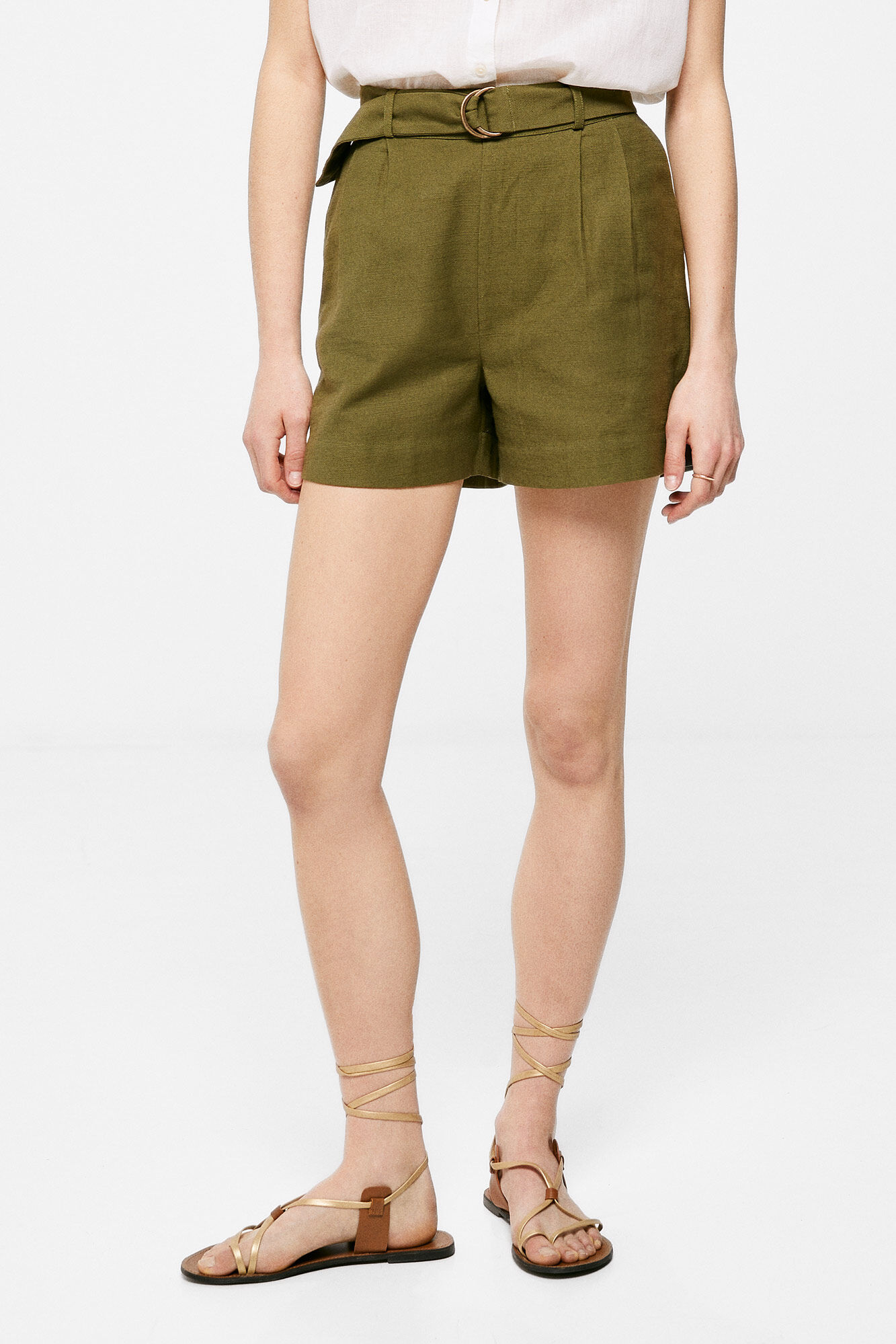 Bermuda Cotton Cor - Cáqui Escuro