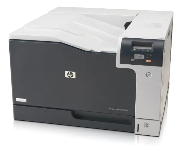 HP Color LaserJet Professional CP5225n - Printer - farve - laser - A3 - 600 dpi - op til 20 spm (mono) / op til 20 spm (farve) - kapacitet: 350 ark - USB, LAN