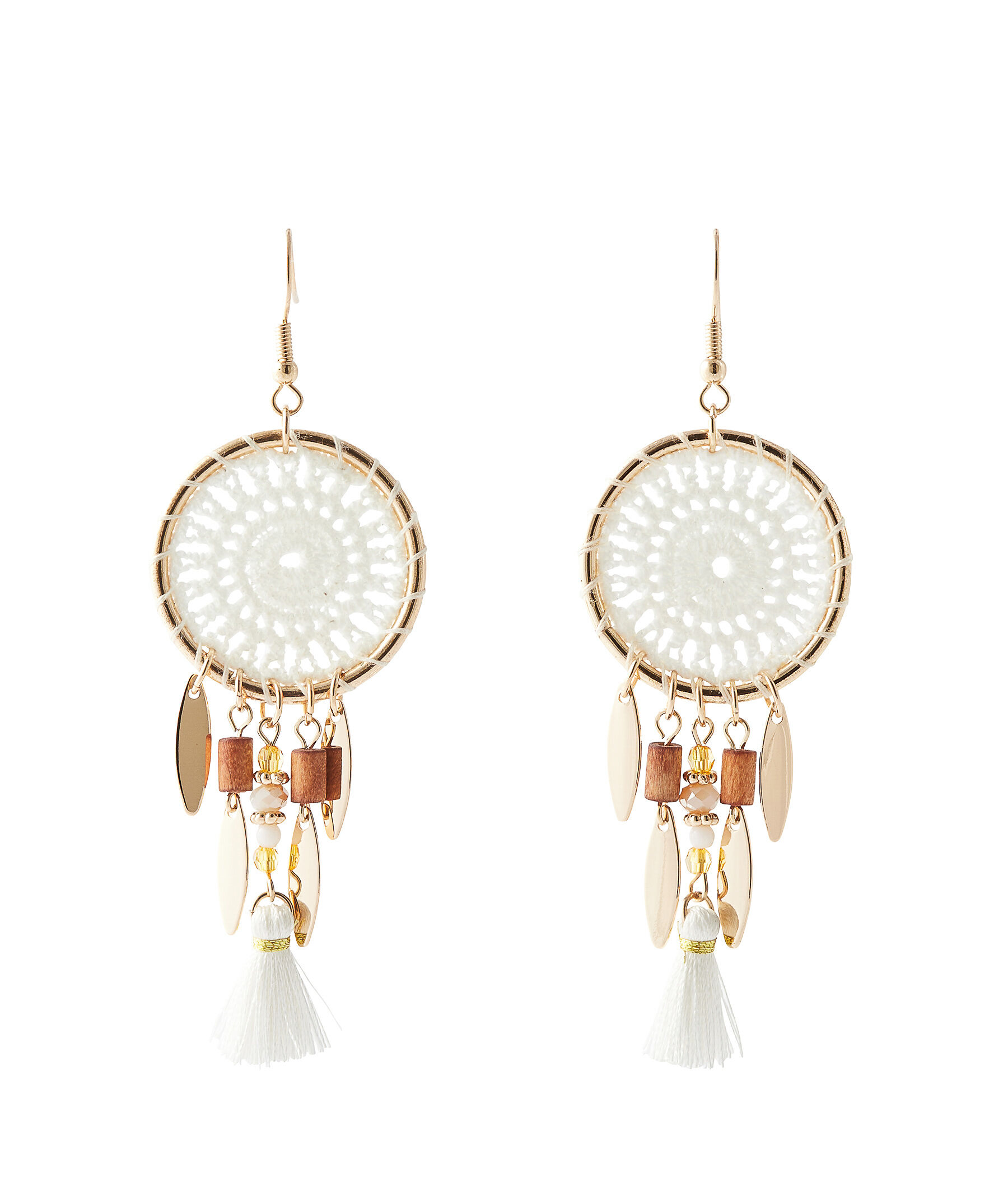 Boucles d'oreilles attrape-rêve - BIJOUX