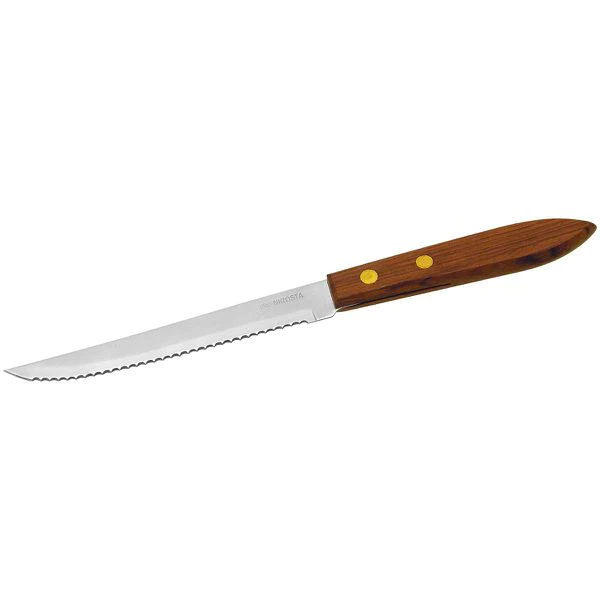 Petit couteau de cuisine avec manche en bois