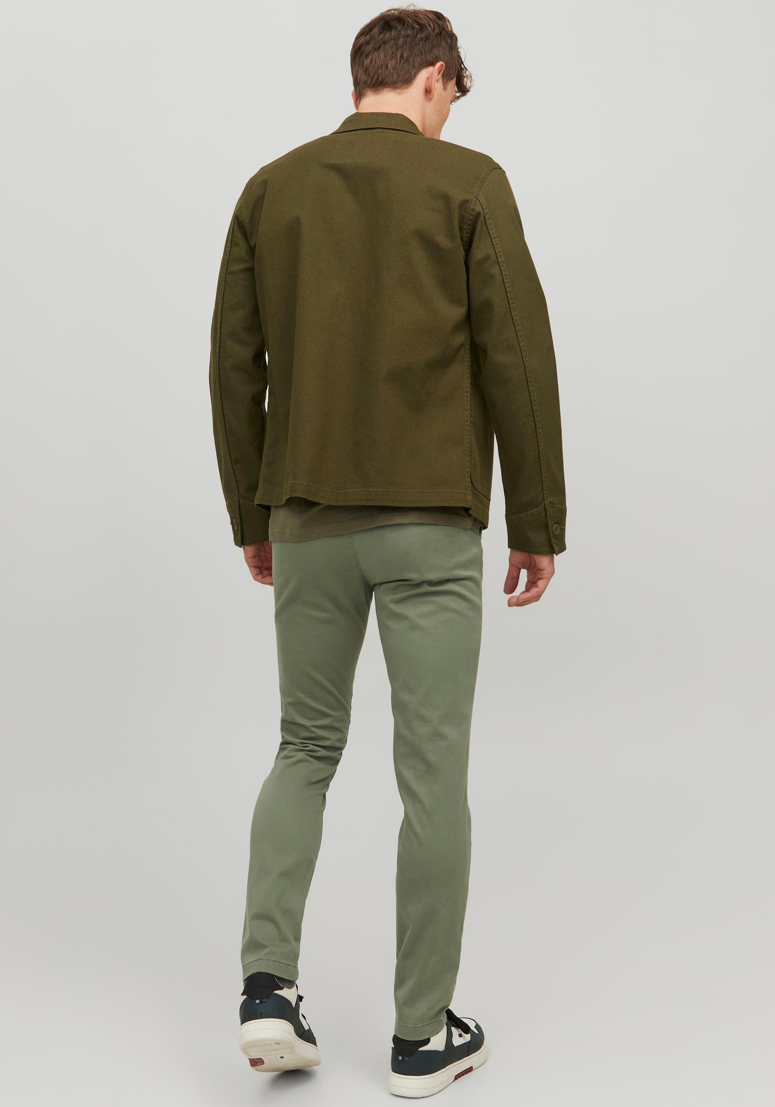 Jack & Jones Chinos »JPSTMARCO mit Stretchkomfort und schmalem Bein«  mit Reissverschluss