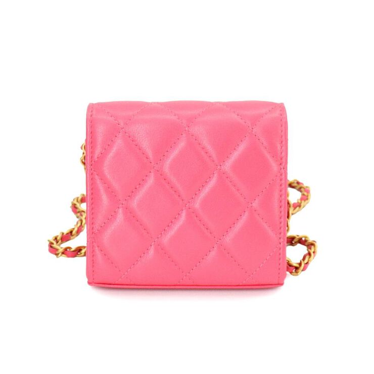 Chanel Vintage Chanel Crossbody Bag Pink
