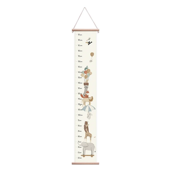 Sebra - Kinder Messlatte, World of Sebra, beige