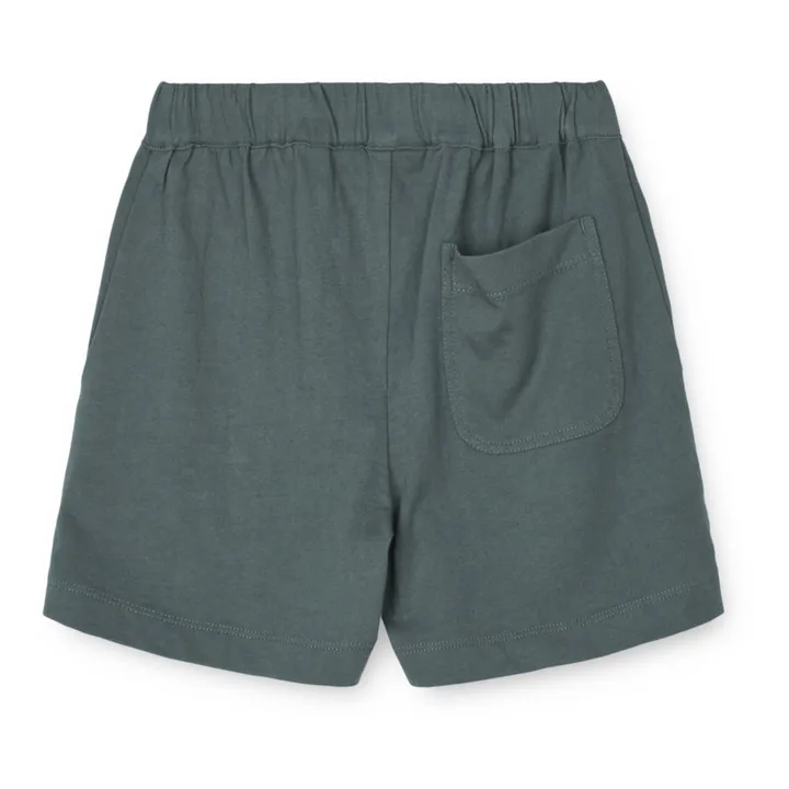 Liewood Short Coton Bio Bako | Bleu gris