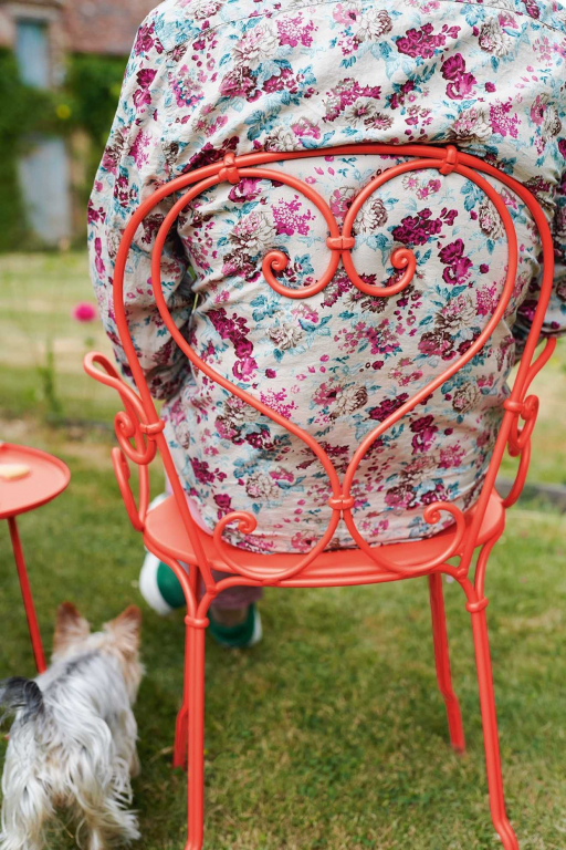 Fermob 1900 tuinstoel met armleuning Rosemary