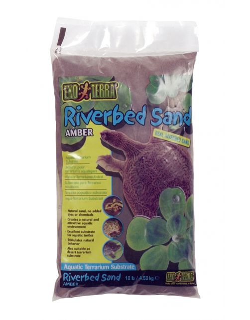 Exo Terra Rivierzand Riverbed Sand - Zand - 4.5 kg Bruin