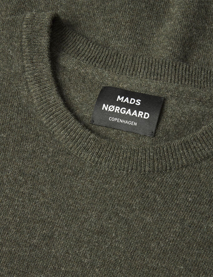 Mads Nørgaard - Copenhagen Eco Wool Karsten Knit Grøn