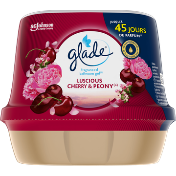 Glade Fragranced Bathroom Gel Luscious Cherry & Peony