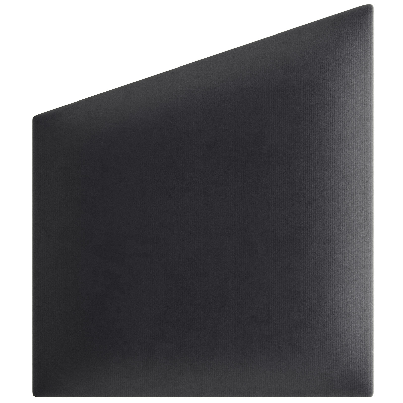 Wandpolster - graphit - Samt - 30x35 cm