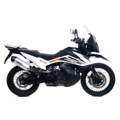 Silencieux Arrow Titane Race-tech embout carbone