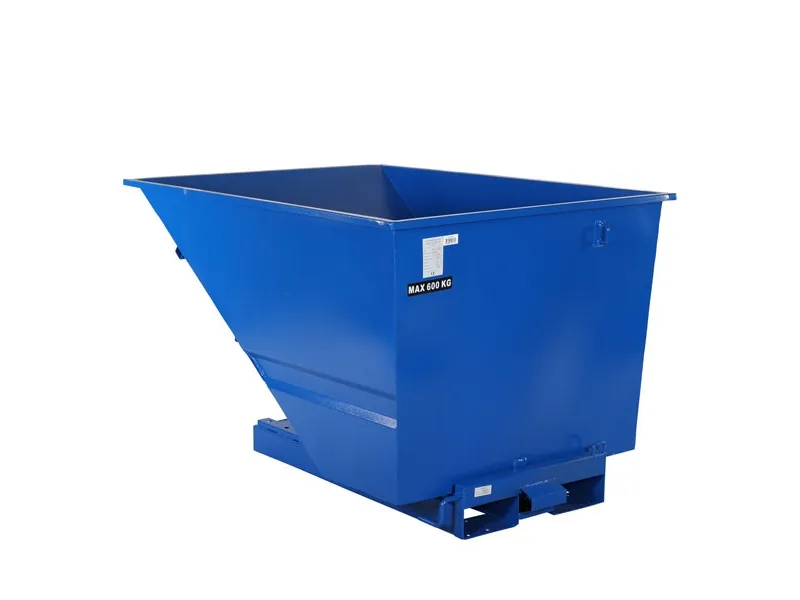 Tipcontainer Light 1100l 600kg Blå