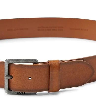 BOSS Riem Leer Bruin 50481096-210 kopen
