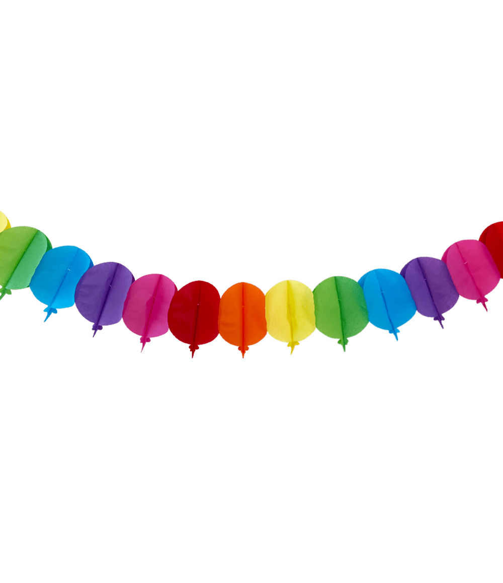 Gekleurde Slinger Ballonnen 6m