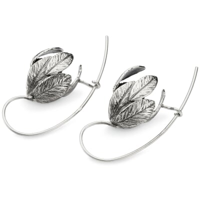 Ohrhänger Blütenkelch, Silber