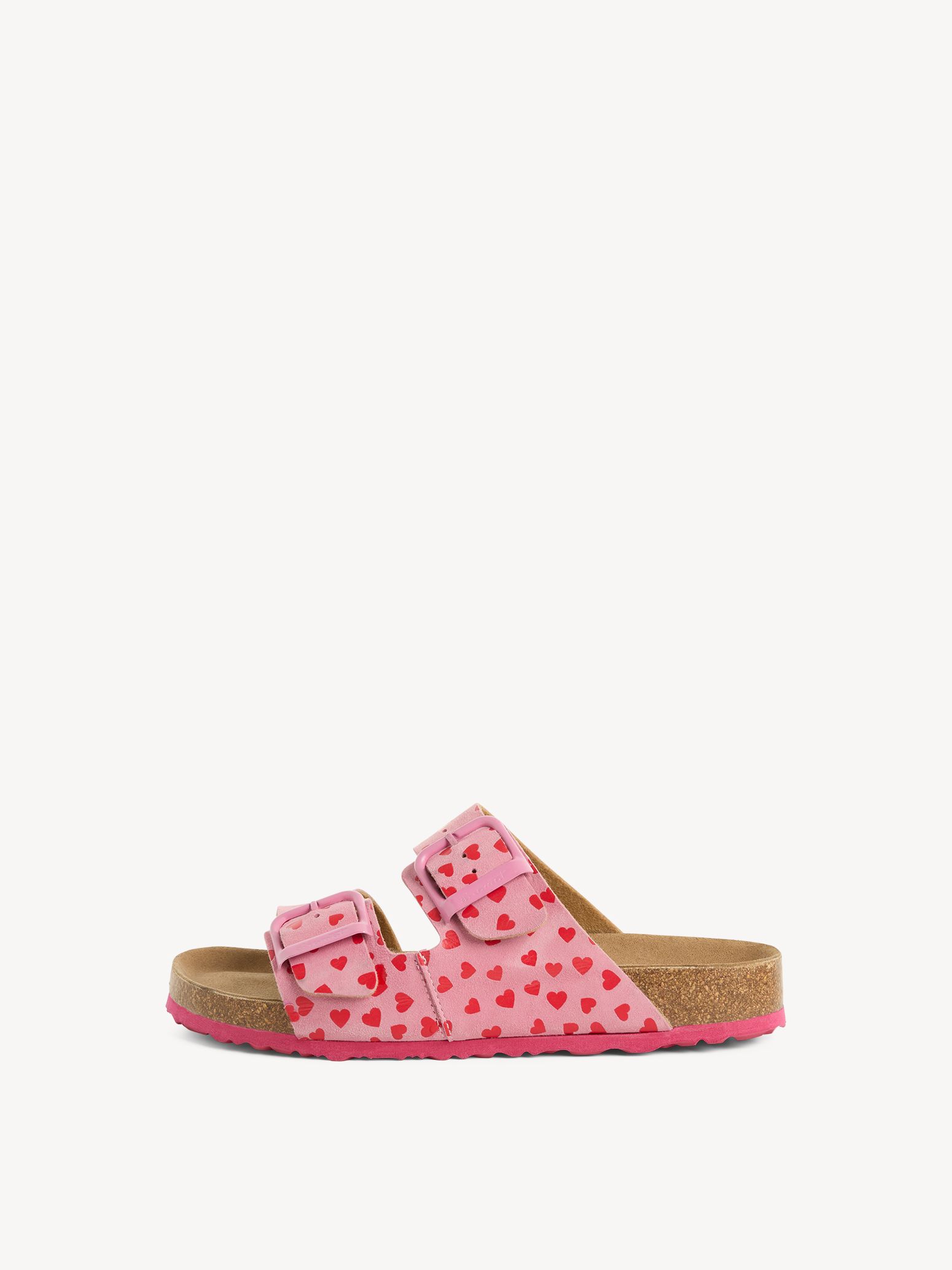 Leren Slipper - pink