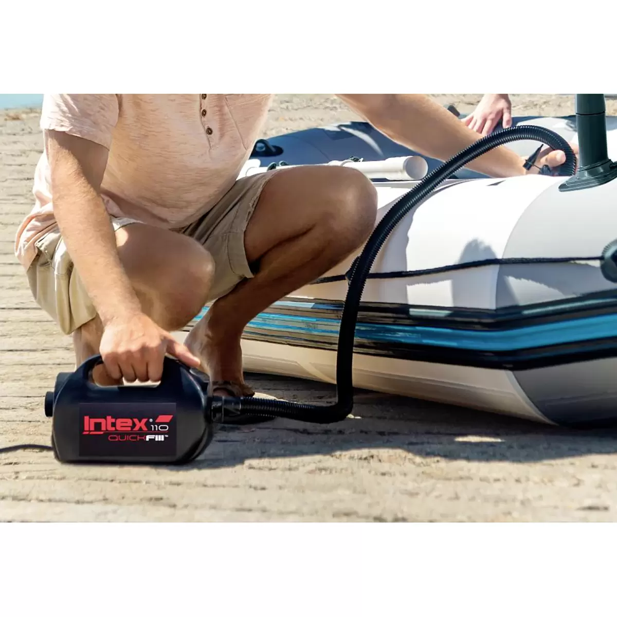 Elektrische Luftpumpe Intex