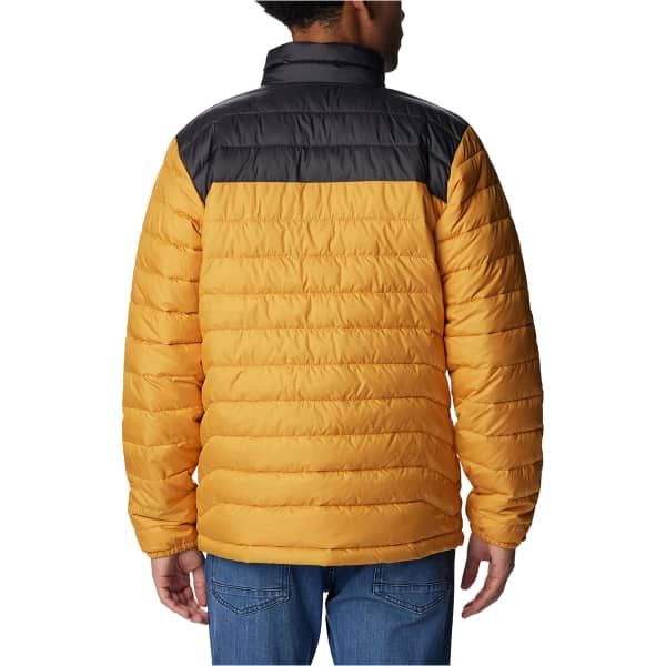 Doudoune randonnée COLUMBIA POWDER LITE JKT RAW HONEY/SHARK ZIPS
