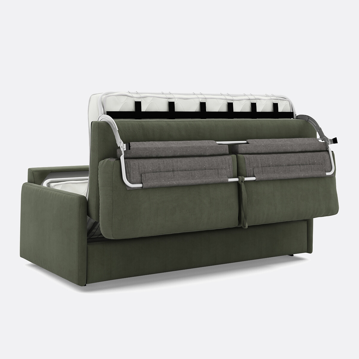 LA REDOUTE INTERIEURS<br>Sleapbank em ribfluweel, Bultex, Marta