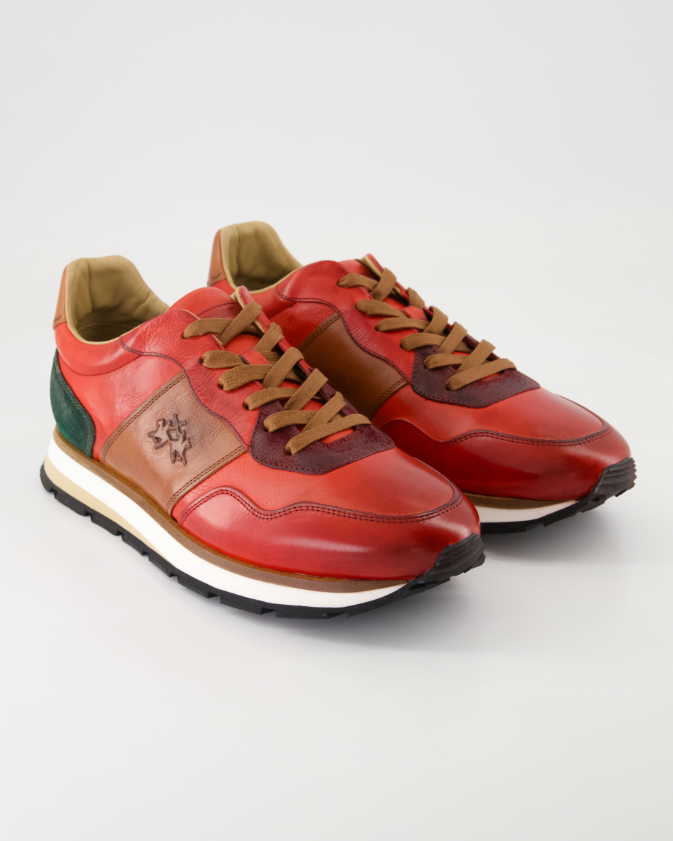 La Martina LFM242.070.4200 Sneaker in Rot