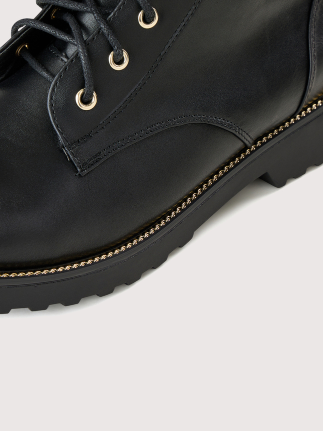 Bottines détail boucles