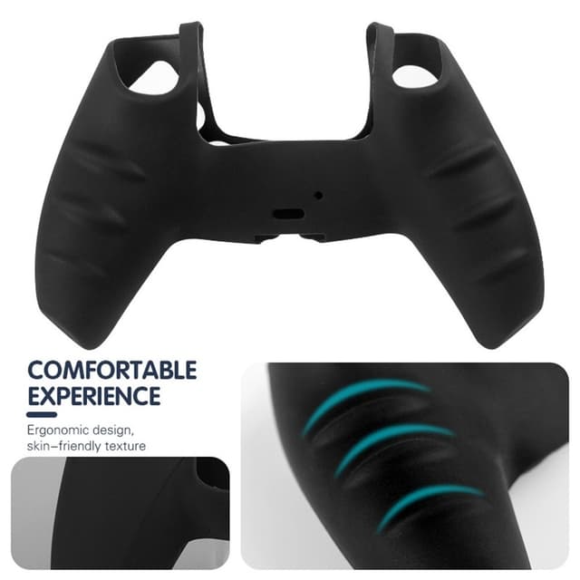 Playstation 5 / PS5 Silikone Skin Cover Case Anti-Slip Beskyttelse