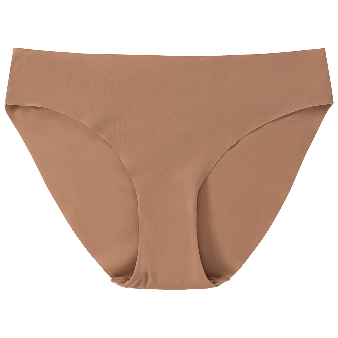 Gina Benotti Damen Seamless-Slip im Basic-Look hellbraun